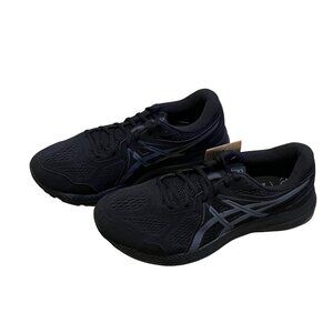 NWT Asics Extra Wide Mens gel- contend 7 Running Shoes Size 12.5 Black/ carrier